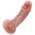 King Cock - dildo - realistický tvar - 15 cm - naturálny