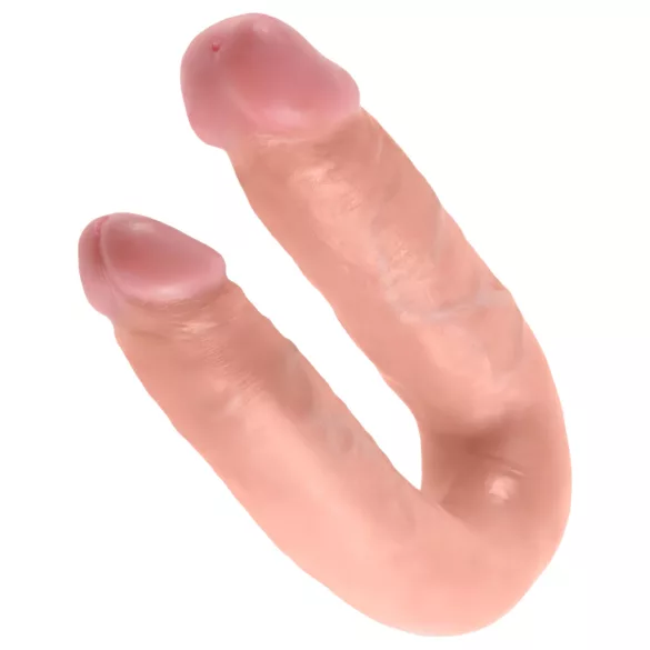 King Cock - dvojité dildo - stredné - telová farba