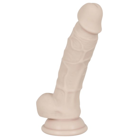 You2Toys - silikónový dildo s prísavkou - stredný - naturálny
