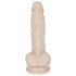 You2Toys - silikónový dildo s prísavkou - stredný - naturálny