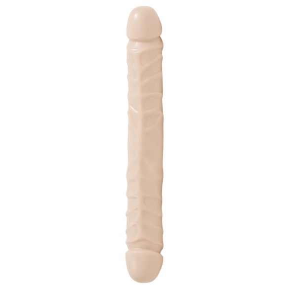 Doc Johnson - dvojité dildo - realistické prevedenie - telová - 30,5 cm