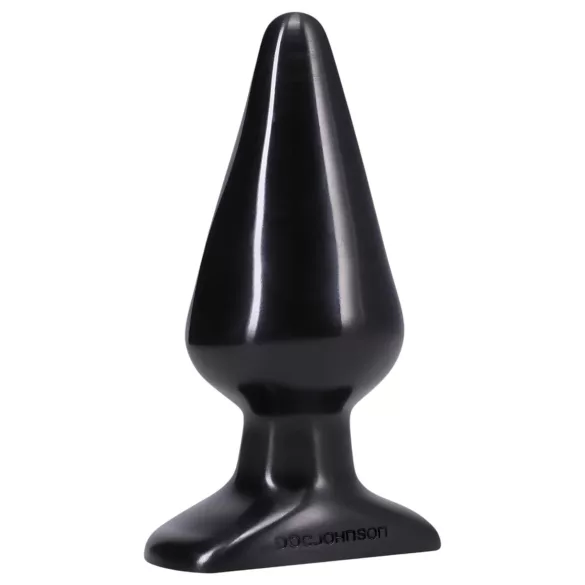 Doc Johnson - análny kolík - čierny, veľký - 14,5 cm