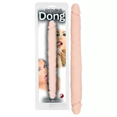   You2Toys - Double Dong - 100% silikónové dildo (telovej farby)