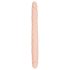 You2Toys - dvojitý dildo - 100% silikón - naturálny