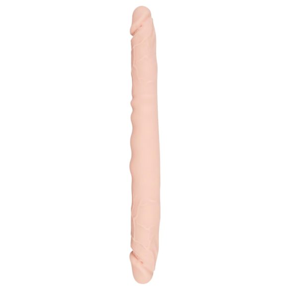 You2Toys - dvojitý dildo - 100% silikón - naturálny
