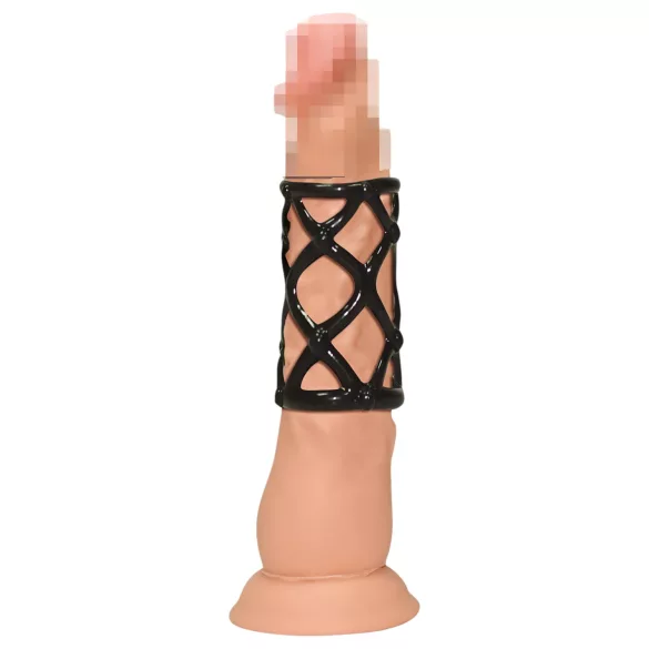 You2Toys - erekčný krúžok na penis - čierny