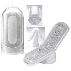   TENGA Flip Zero - masturbátor pre mužov - super stimulácia - biely
