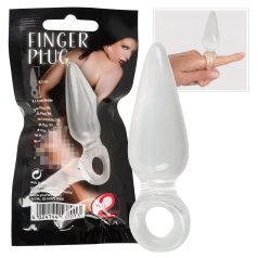   You2Toys - Finger Plug - prstový análny kolík (priehľadný)