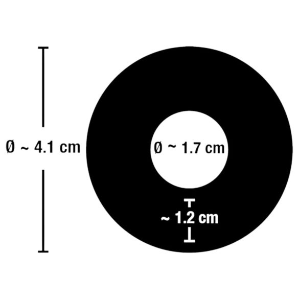 You2Toys - silikónový erekčný krúžok - priehľadný