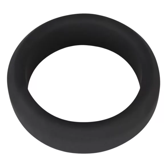 Black Velvets - erekčný krúžok hrubostenný 3,8 cm - čierny