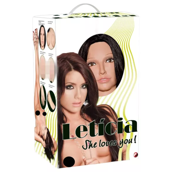 You2Toys - realistická nafukovacia panna - letícia