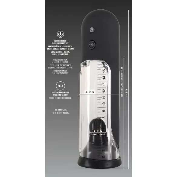 Rebel - automatická pumpa na penis