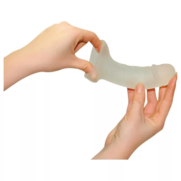 You2Toys - návlek na penis pre zväčšenie - biely