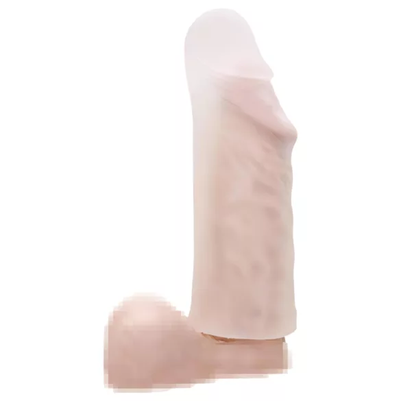 You2Toys - návlek na penis pre zväčšenie - biely