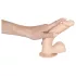 You2Toys - Európsky milenec - dildo s semenníkmi - stredné (prírodné)