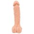 Európsky milenec - realistické dildo - veľké - telové