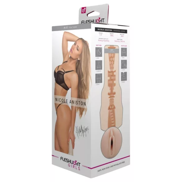 Fleshlight - masturbátor - vagina Nicole Aniston Fit - real feel