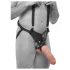 King Cock - dutý pripínací dildo s postrojom - 28 cm