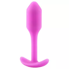   b-Vibe Snug Plug 1 - análny kolík s vnútornou záťažou (55 g, ružový)