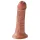King Cock - dildo realistické - 15 cm - hnedá
