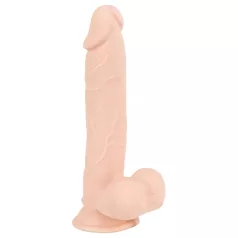   Nature Skin - realistický dildo s prísavkou (prírodný, stredný)