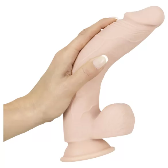 Nature Skin - realistický dildo s prísavkou - naturálny stredný