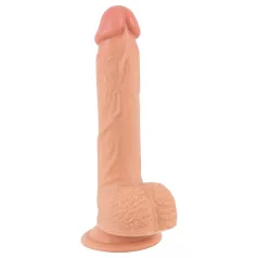   realistixxx - realistický dildo s prísavkou (22 cm, telová farba)