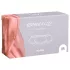Womanizer Premium M - náhradné sacie hlavice - biele - sada 3 ks