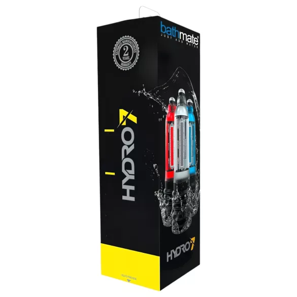 Bathmate - hydraulická vákuová pumpa na penis - priehľadná