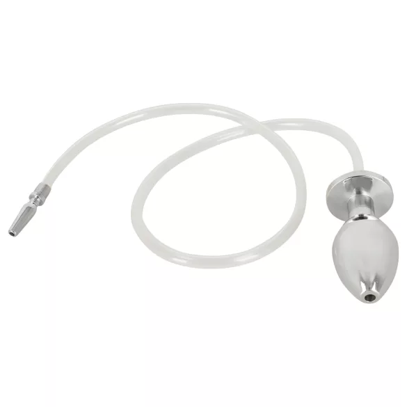 Piss to Ass Plug - análny kolík dutý s dilatátorom močovej trubice