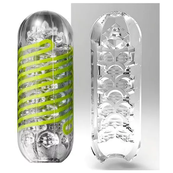 TENGA Spinner Schell - masturbátor - priehľadný