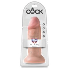 King Cock - dildo realistické - 25 cm - natur