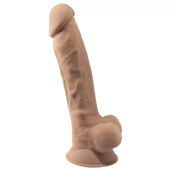 Silexd 7 - dildó s prísavkou - 17,5 cm - naturálny