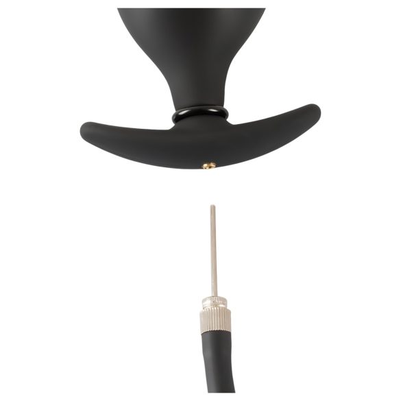 You2Toys - nafukovací, análna rozťahujúca zátka (čierna)