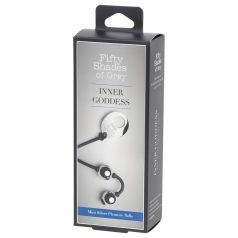   Fifty Shades of Grey - venušine guličky mini - kovové strieborné