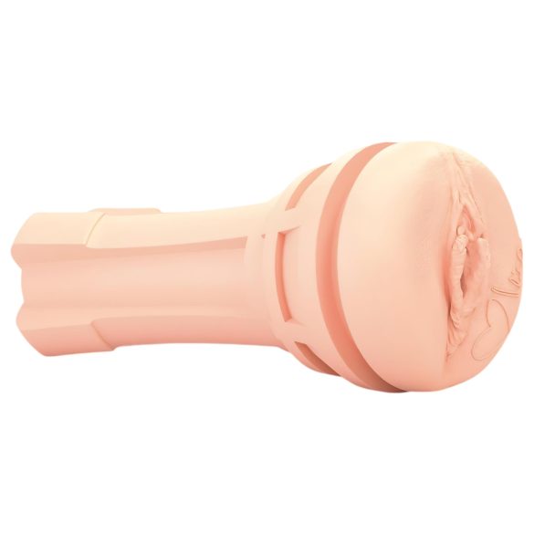 mystim OPUS Mica - realistická umelá vagína (prírodná-čierna)