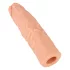 Nature Skin - predlžovací hrubý návlek na penis 19,5 cm