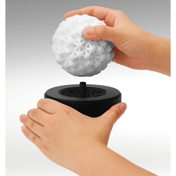 TENGA GEO - masturbátor pre mužov - vlnitý povrch - modrý (Glacier)