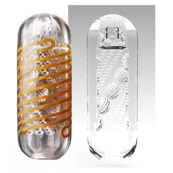 TENGA Spinner Beads - masturbátor - priehľadný