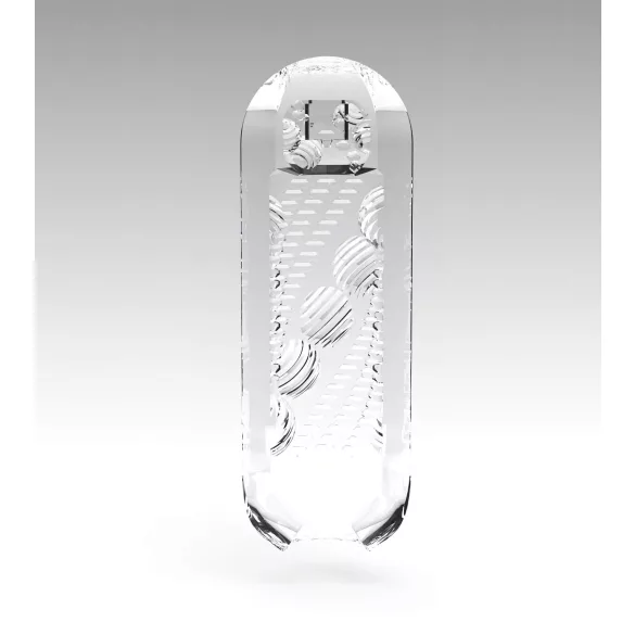 TENGA Spinner Beads - masturbátor - priehľadný