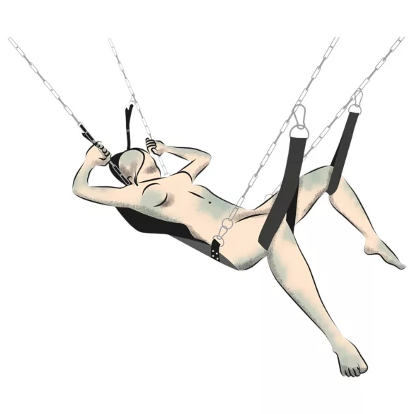 You2Toys - sex hojdačka - čierna