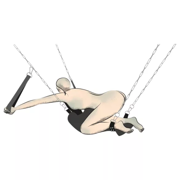 You2Toys - sex hojdačka - čierna