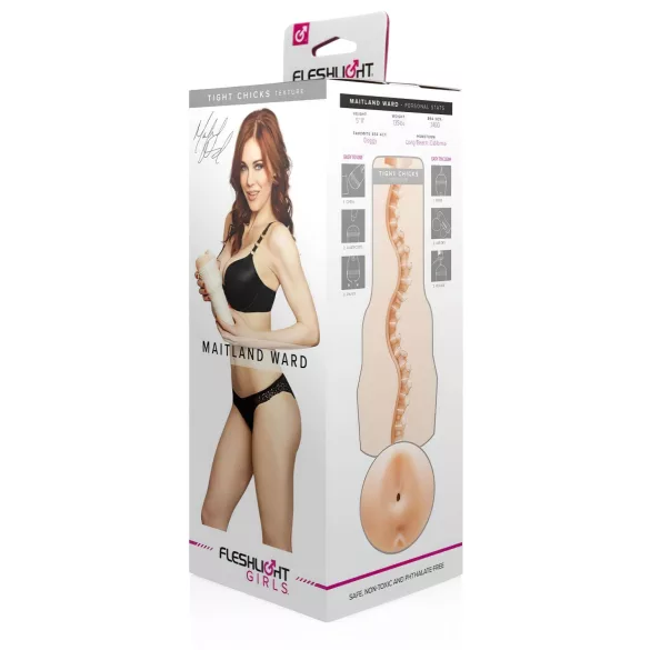 Fleshlight Maitland Ward - masturbátor na zadoček