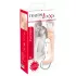 Realistixxx - realistický dvojitý dildo s erekčným krúžkom - naturálny