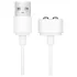 Womanizer - magnetický USB nabíjací kábel (biely)