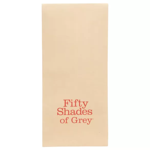 Fifty Shades of Grey - plácačka - koža - čierna/červená