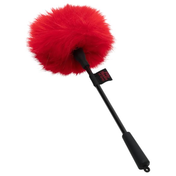 Fifty Shades of Grey - dráždiace pierko - čierna/červená