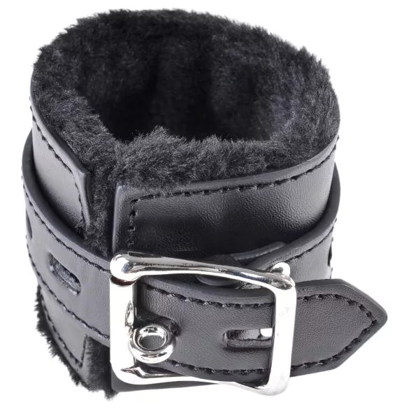 Fetish - putá na ruky - mäkké - čierne