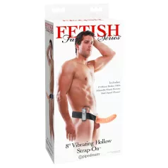   Pipedream - Fetish Strap-On 8 - pripínací, dutý vibrátor (prírodný)