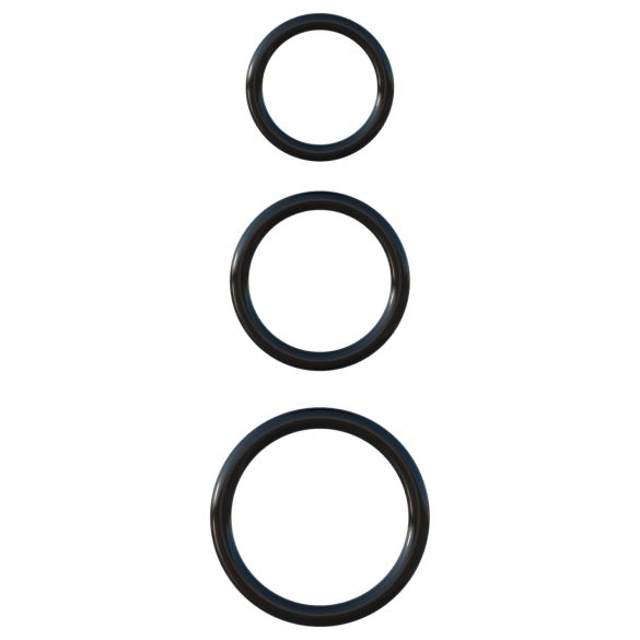 Fantasy C-Ringz - erekčný krúžok sada 3 ks - čierna